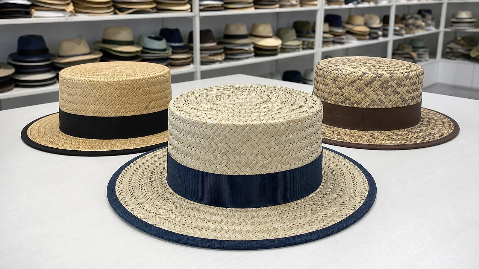 straw boater hats Terra Hats